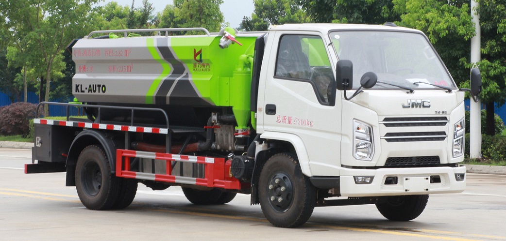KLF5070GQWJ6型清洗吸污車